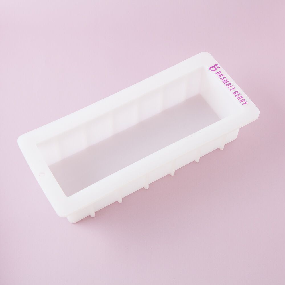  Nicole Soap Molds 10 inch Silicone Loaf Mold Flexible  Rectangular Soap Silicone Loaf Mold : Everything Else