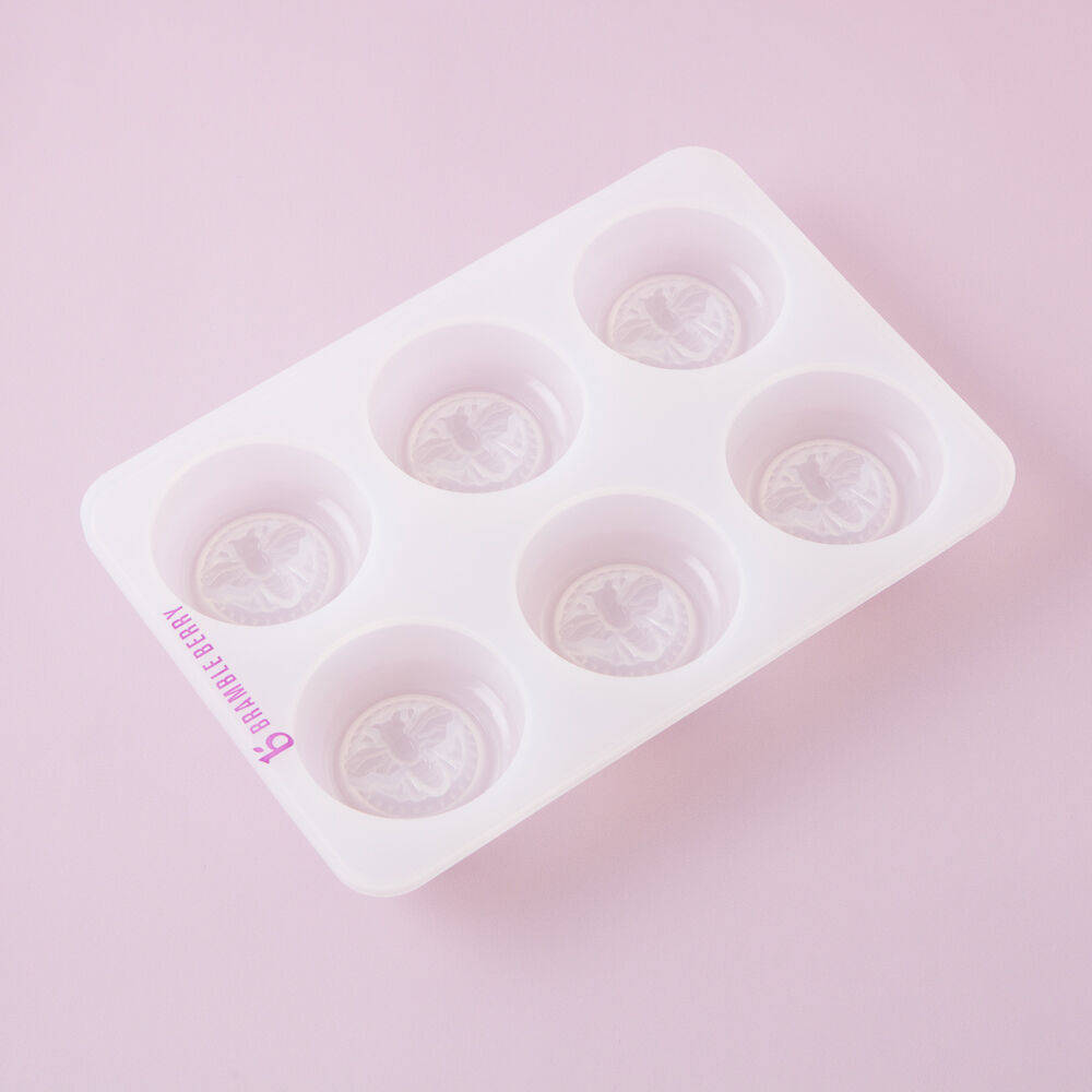 6 Cavity Guest Bee Silicone Mold
