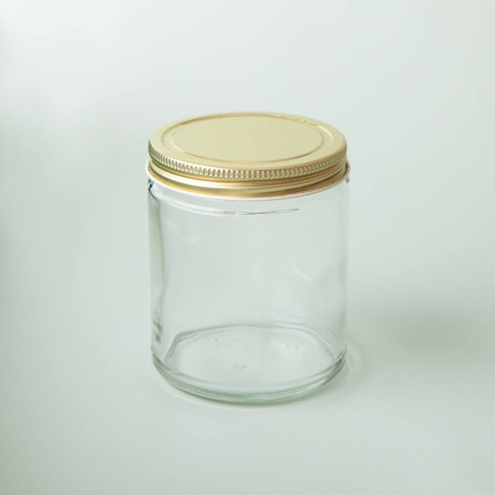 Straight Sided Jar, 9 oz Straight Sided Jar