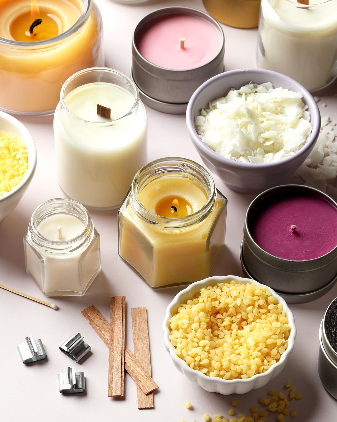 Choosing Safe Containers for Container Candles