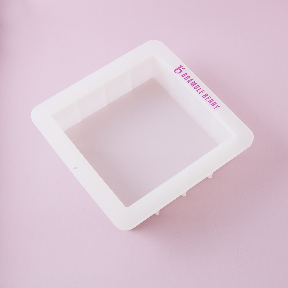 Clear Silicone 6 X 6 X 2 Block Mold / Deep Silicone Mold / Resin Mould /  Soap / Concrete 