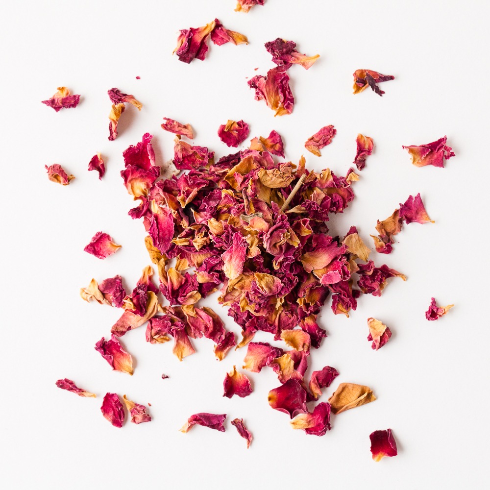 Red Rose Petals (Organic Dried Herb) 1 oz bag
