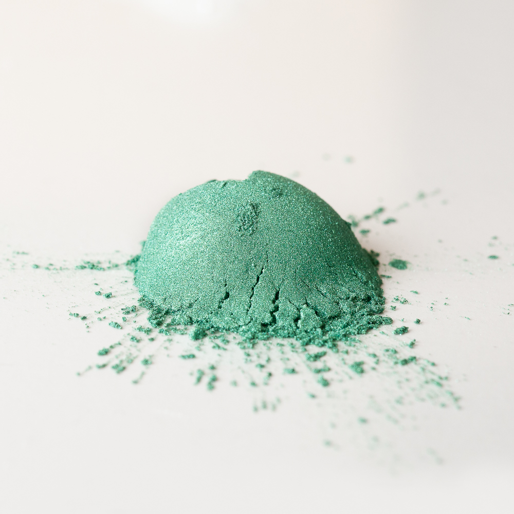 Soapberry Green Mica Colorant Pigment Powder for Soap Making 1 oz